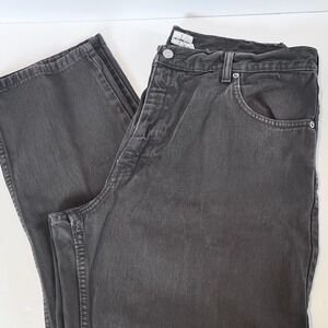 Vintage Calvin Klein‎ Jeans Straight Leg Gray Men's 38x32 Made In USA Y2K 00s